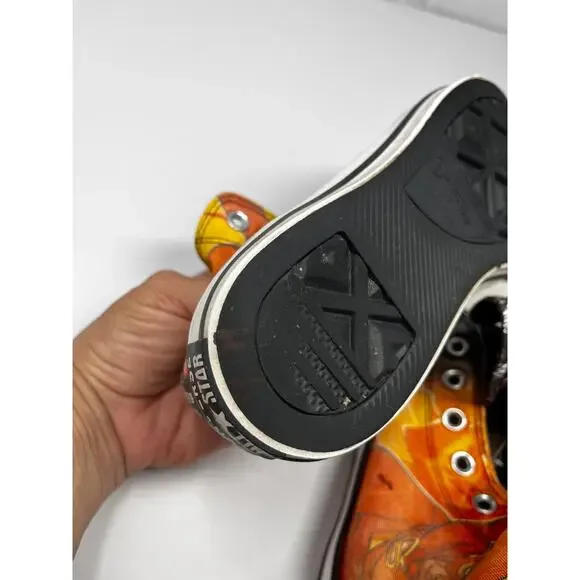 Converse DC Comics Rebirth The Flash Vol. 1 Mens 4 Wo's 6 Pre-Owned with Stain - Picture 8 of 15